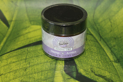 CBD Muscle and Joint Arnica Balm 2oz 1000mg