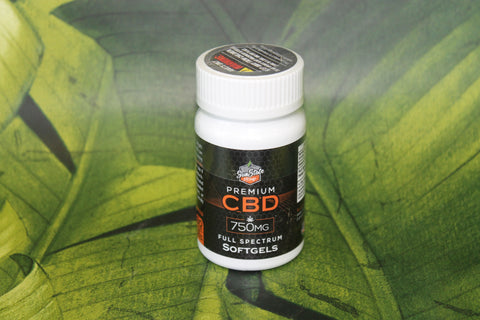 CBD Full Spectrum Softgels 30pcs 750mg